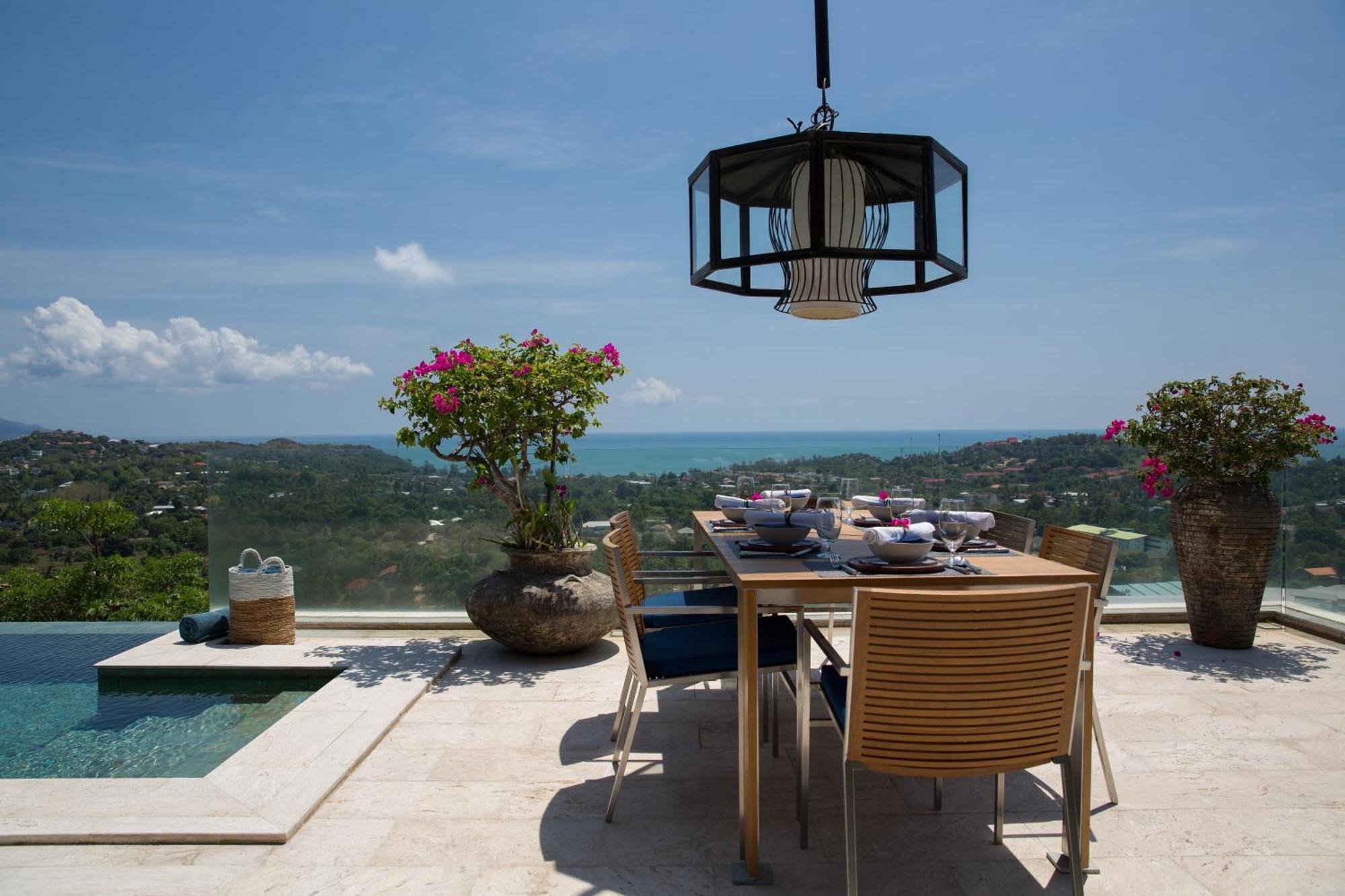 Villa Belle - Fully Serviced Private Sea View Villa With An Award Winning In-House Cook Choeng Mon Exterior photo