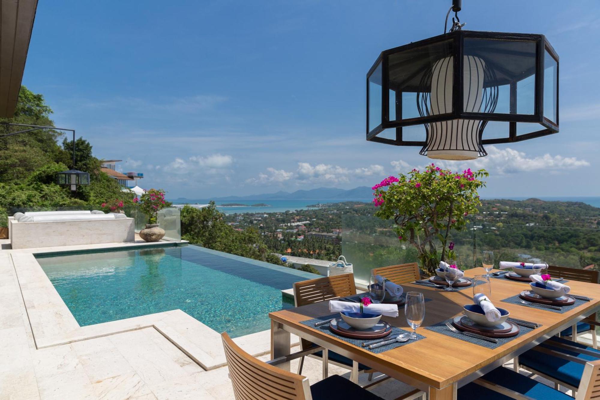 Villa Belle - Fully Serviced Private Sea View Villa With An Award Winning In-House Cook Choeng Mon Exterior photo